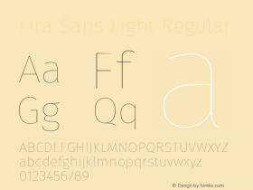 Fira Sans Eight Regular Version 3.111图片样张