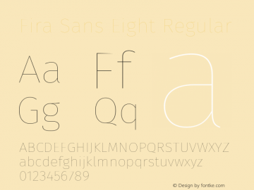 Fira Sans Eight Regular Version 3.111图片样张