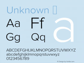 Unknown  This is a protected webfont and is intended for CSS @font-face use ONLY. Reverse engineering this font is strictly prohibited.图片样张