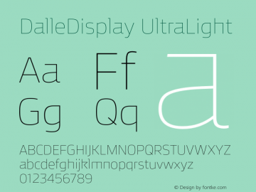 DalleDisplay UltraLight Version 2014.000图片样张