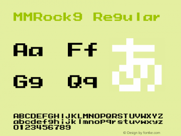 MMRock9 Regular Version 1.0图片样张