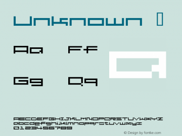 Unknown  This is a protected webfont and is intended for CSS @font-face use ONLY. Reverse engineering this font is strictly prohibited. Font Sample