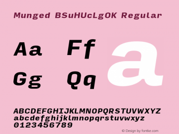 Munged-BSuHUcLgOK Regular Version 1.4图片样张