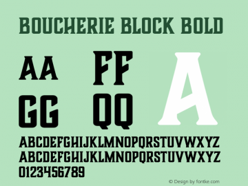 Boucherie Block Font,BoucherieBlock-Bold Font,Boucherie Block Bold Font ...