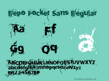 Repo Pocket Sans Regular Version 2.100图片样张