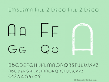 Emblema Fill 2 Deco Fill 2 Deco Version 1.000 2014 initial release图片样张