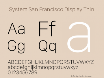 .System San Francisco Display Thin 10.0d27e2--BETA图片样张