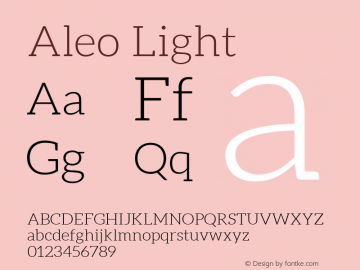 Aleo Light Version 1.1图片样张