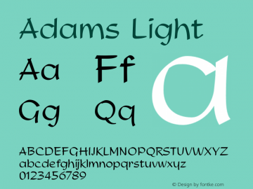 Adams Light 1.0 August 2008图片样张