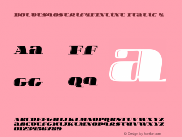 BoldesqoSerif4FInline-Italic ☞ 2.200;com.myfonts.4thfebruary.boldesqo-serif-4f.inline-italic.wfkit2.3obH图片样张