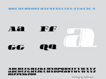BoldesqoSerif4FInline-Italic ☞ 2.200;com.myfonts.4thfebruary.boldesqo-serif-4f.inline-italic.wfkit2.3obH图片样张