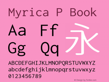 Myrica P Book Version 2.001.20141221图片样张