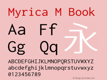 Myrica M Book Version 2.002.20141230图片样张