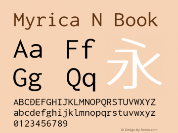 Myrica N Book Version 2.002.20141230图片样张