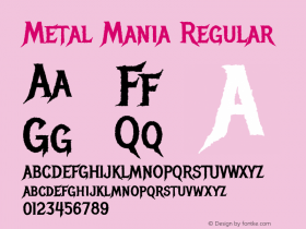 Metal Mania Regular Version 1.002图片样张