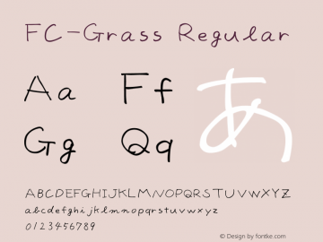 FC-Grass Regular Version 3.2图片样张