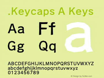 .Keycaps A Keys 10.0d12e1图片样张