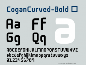 CoganCurved-Bold ☞ Version 1.000;com.myfonts.easy.leandro-ribeiro-machado.cogan-curved.bold.wfkit2.version.4kDj图片样张