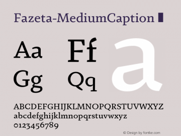Fazeta-MediumCaption ☞ 001.000;com.myfonts.easy.adtypo.fazeta.caption-medium.wfkit2.version.4kYj图片样张