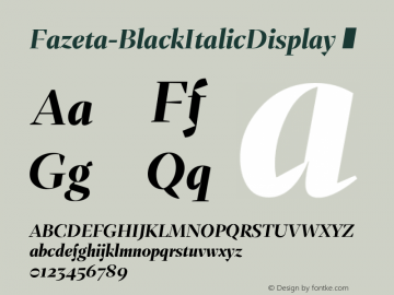 Fazeta-BlackItalicDisplay ☞ 001.000;com.myfonts.easy.adtypo.fazeta.display-black-italic.wfkit2.version.4kY9 Font Sample