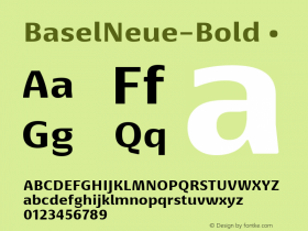 BaselNeue-Bold ☞ Version 1.000 2014 initial release; ttfautohint (v1.1) -l 8 -r 50 -G 200 -x 14 -D latn -f none -w G;com.myfonts.easy.isaco.basel-neue.bold.wfkit2.version.4hMa图片样张