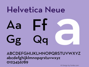 Helvetica Neue 超细体 10.0d35e1 Font Sample