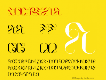 Lucrezia ☞ Version 1.000;com.myfonts.easy.marta-podkowinska.lucrezia.regular.wfkit2.version.3Fmi图片样张