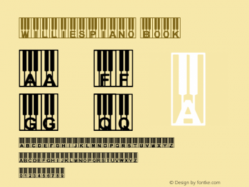 WilliesPiano Book Version 1.0图片样张