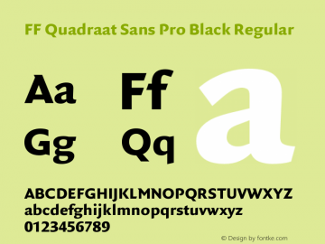 FF Quadraat Sans Pro Black Regular Version 7.504; 2012; Build 1022;com.myfonts.easy.fontfont.ff-quadraat-sans.pro-black.wfkit2.version.4gbK图片样张