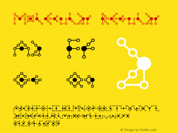 Molecular Regular 001.000 Font Sample