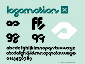 Logomotion ☞ Version 3.001;com.myfonts.easy.tipotype.logomotion.regular.wfkit2.version.4nBK图片样张