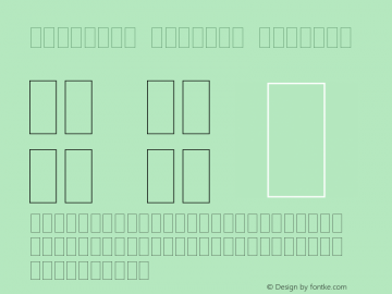 TofuFont Regular Regular 0.23图片样张