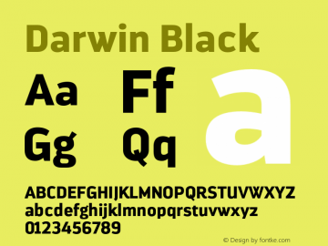 Darwin Black Version 1.000图片样张