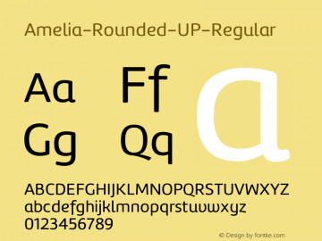 Amelia-Rounded-UP-Regular ☞ Version 001.001;com.myfonts.easy.tipotype.amelia-rounded.up-regular.wfkit2.version.4ohv图片样张
