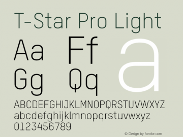 T-Star Pro Light Version 3.000图片样张