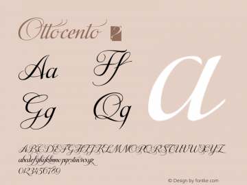 Ottocento ☞ 1.000;com.myfonts.easy.eurotypo.ottocento.regular.wfkit2.version.4otm图片样张