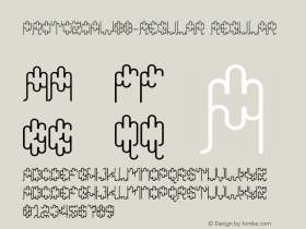 ProtozoaW00-Regular Regular Version 1.00 Font Sample