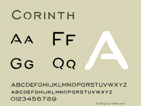 Corinth ☞ Version 1.000;com.myfonts.easy.albatross.corinth.regular.wfkit2.version.4oAG Font Sample