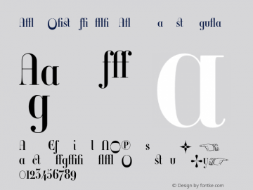 Ambroise Firmin Alternates Regular Version 001.000图片样张