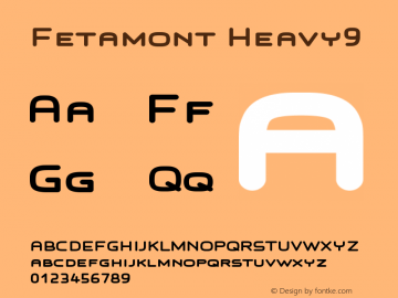 Fetamont Heavy9 Version 1.5图片样张