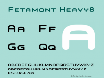 Fetamont Heavy8 Version 1.5图片样张