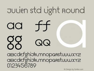 Julien Std Light Round Version 1.0; 2011图片样张