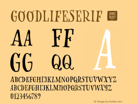 GoodlifeSerif ☞ Version 1.001;com.myfonts.easy.hvdfonts.goodlife.serif.wfkit2.version.4ppy图片样张