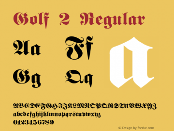 Golf 2 Regular 1.0 Tue Apr 25 15:00:47 1995图片样张