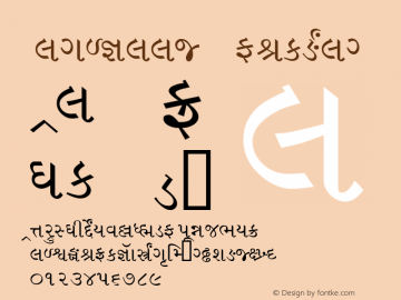 Sambhaav Regular Normal Font Sample