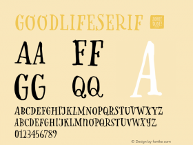 GoodlifeSerif ☞ Version 1.001;com.myfonts.easy.hvdfonts.goodlife.serif.wfkit2.version.4ppy图片样张