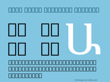 Noto Serif Armenian Regular Version 2.02 uh Font Sample