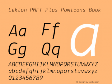 Lekton PNFT Plus Pomicons Book Version 3.000图片样张