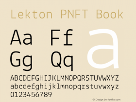 Lekton PNFT Book Version 34.000图片样张