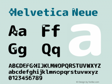 Helvetica Neue 瘦体 9.0d56e1图片样张